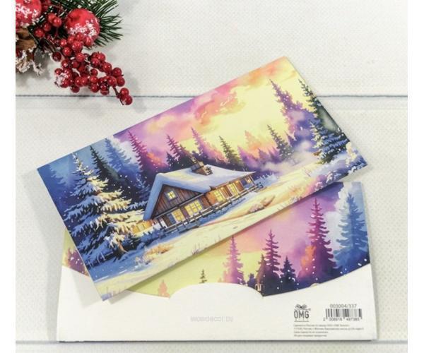 Конверт подарочный 16,5*9см 337 10 шт.