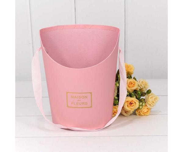 Коробка "Ваза для цветов" 15,5*12*19 "Maison des fleurs" Розовый