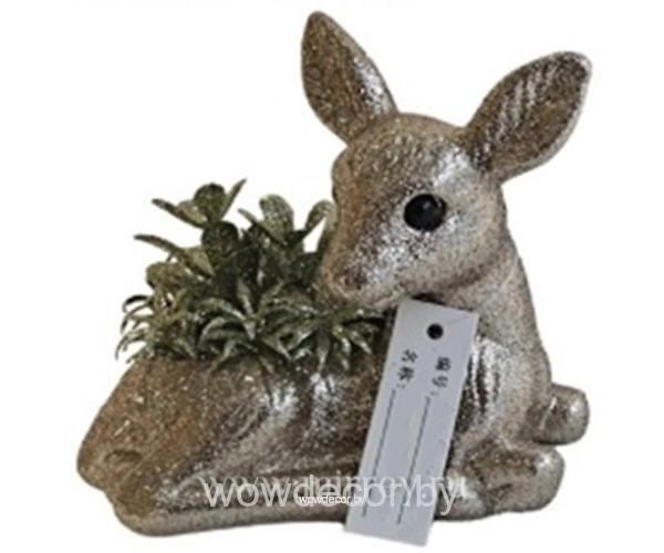Новогодний сувенир декоративный  "Олень", 13*6,5*12 см.